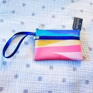 Mini Colorful Wrislet With 2 Compartments. NWT.